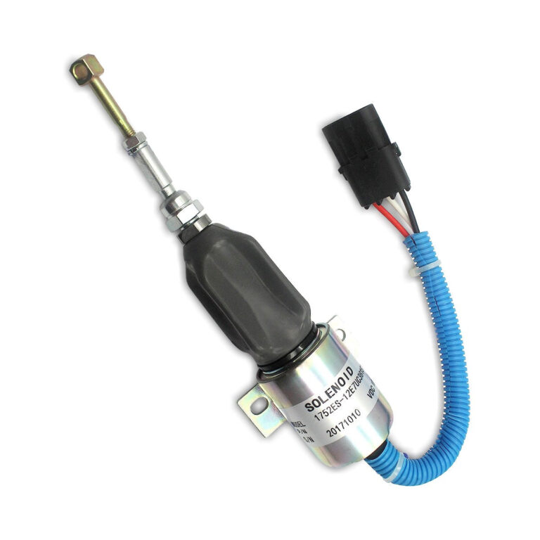 1752ES-12E7UC3B1S1 12V Fuel Shutoff Solenoid for Cummins 4BT 6BT Engine Repair