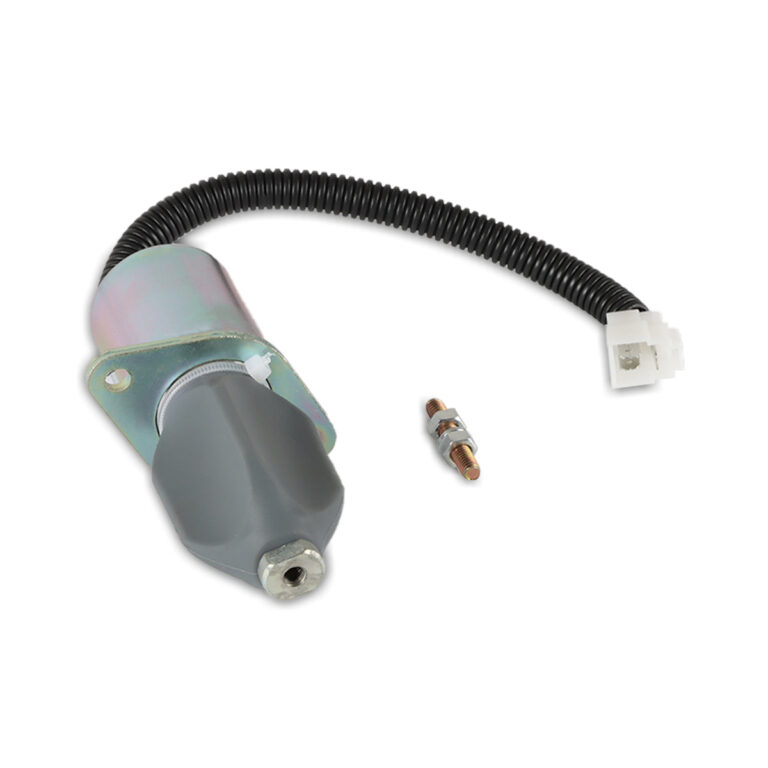 1753ES-12A3UC5B1S1 12V Fuel Shutoff Solenoid for Yanmar B22 B27-2 B50-2 Repair