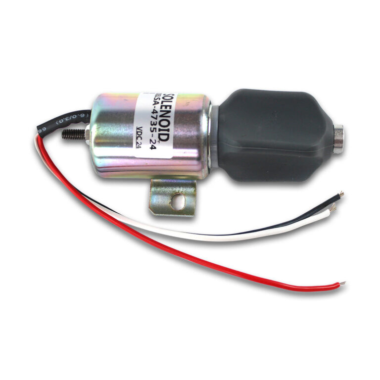 1756ES-24E3ULB1S5 24V Fuel Shutoff Solenoid for Hyundai R200-5 R210-5 Repair