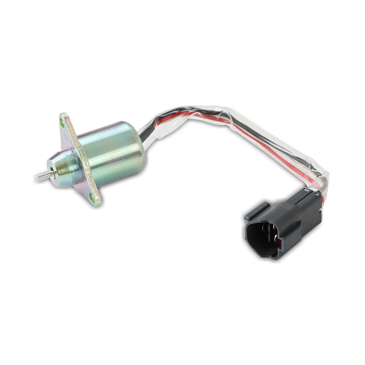 1503ES-24S5SUC12S Fuel Shut Off Solenoid Valve for Yanmar 4TNE94 4TNE98 | 24V Stop Solenoid for Doosan DH60-7 DH80-7 | Replaces SA-4921-24 119653-77950