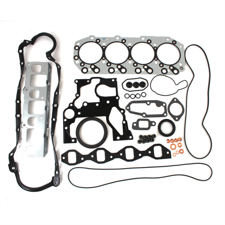 Premium aftermarket 4JB1 engine overhaul gasket kit and full head gasket set for Bobcat 843 853 1213 skid steer loader